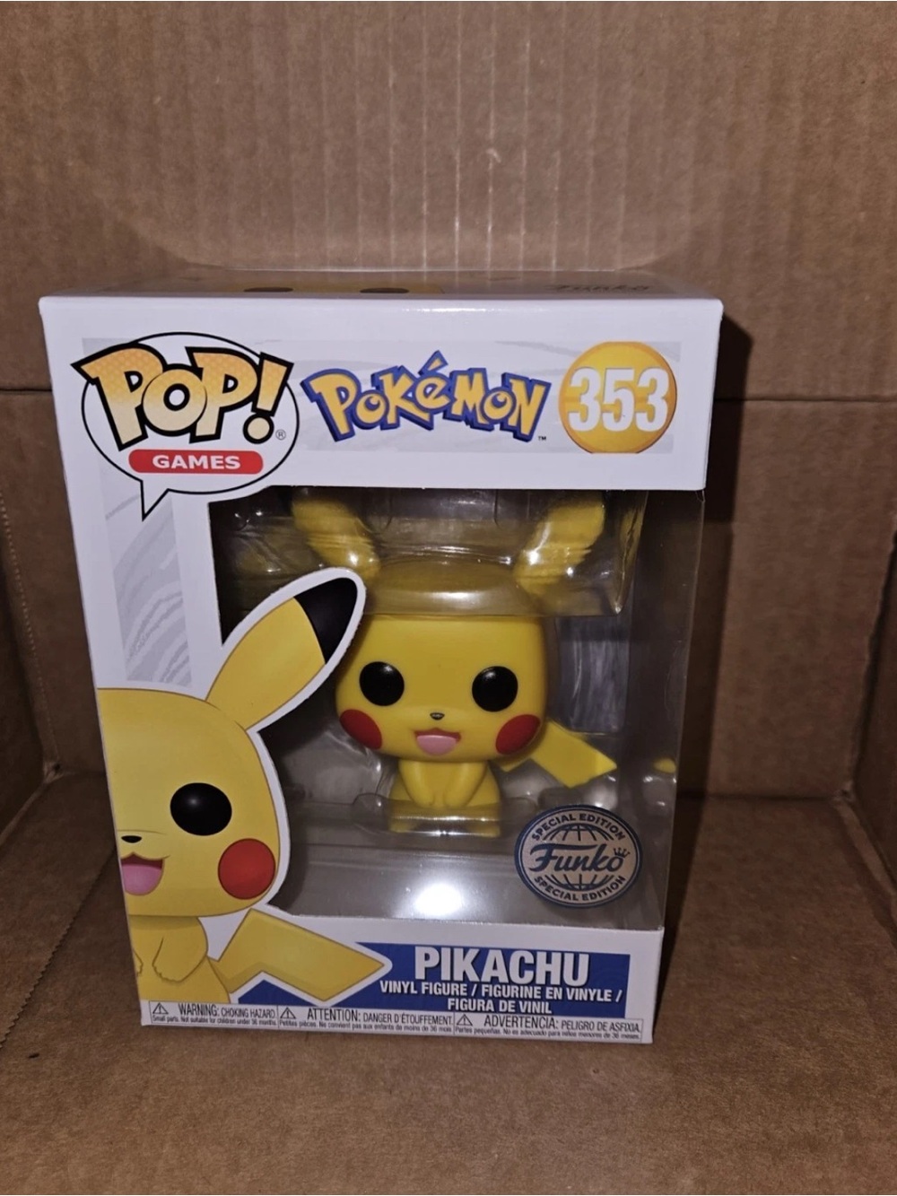 Pikachu Funko Pop Toy